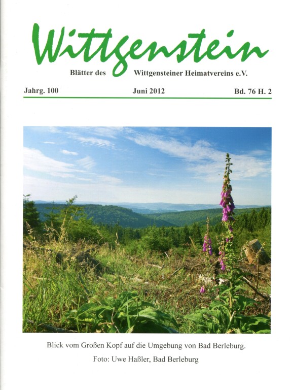 Titelseite von Heft 2 / 2012