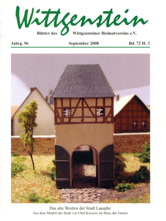 Inhaltsverzeichnisse WHV Hefte 2008